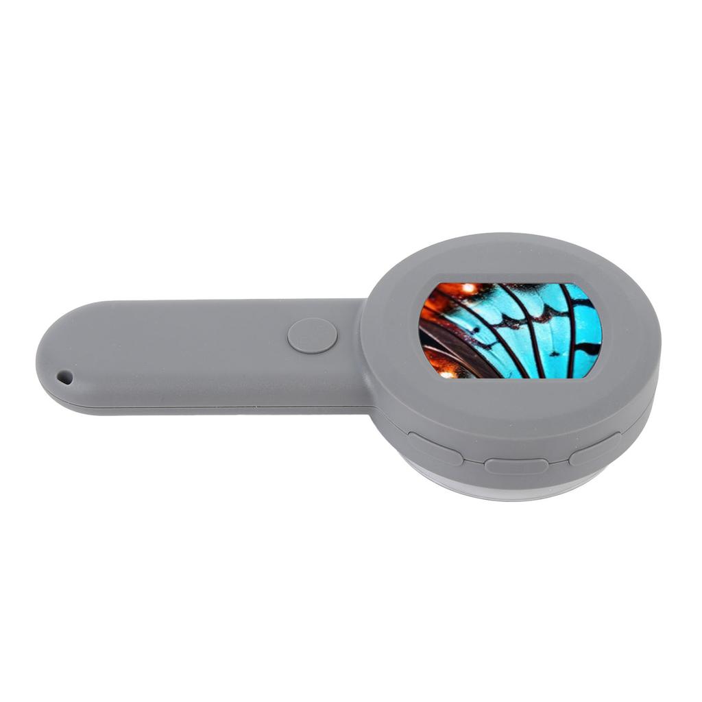 Microscope numérique avec écran LCD de 2 pouces, loupe de bijoutier éclairée 100X, loupe de poche pour pièces de monnaie avec