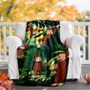 1pc Curious George9 Theme Blanket - Digital Print, Polyester, Cozy for All Seasons, Perfect for Outdoor, and Travel