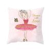 Ballet Dance Girl Pillow Cover Home Material Sofa Pillow Cushion Cover Ins Style Sleeping Side Premium Durable