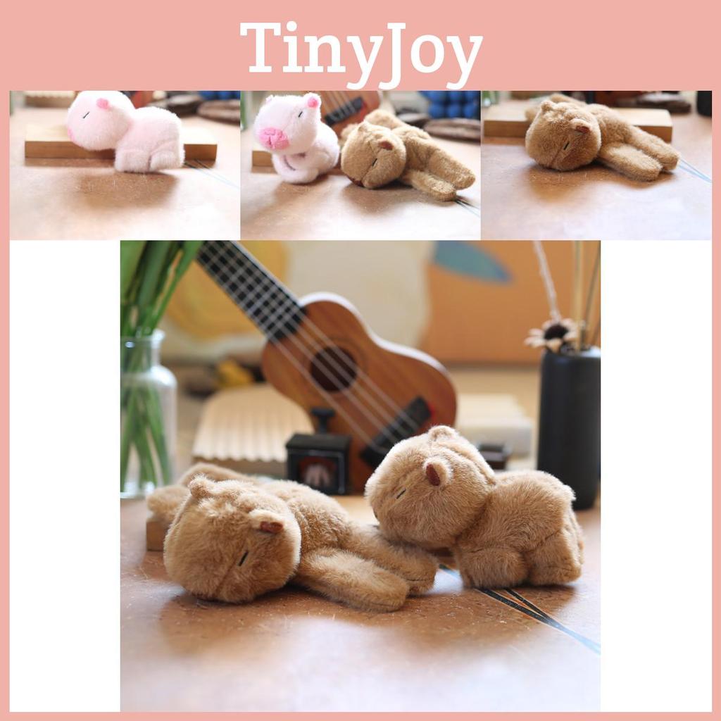 Cute Kawaii Capybara Plush Toy Adorable Soft Stuffed Animal Short Plush Doll