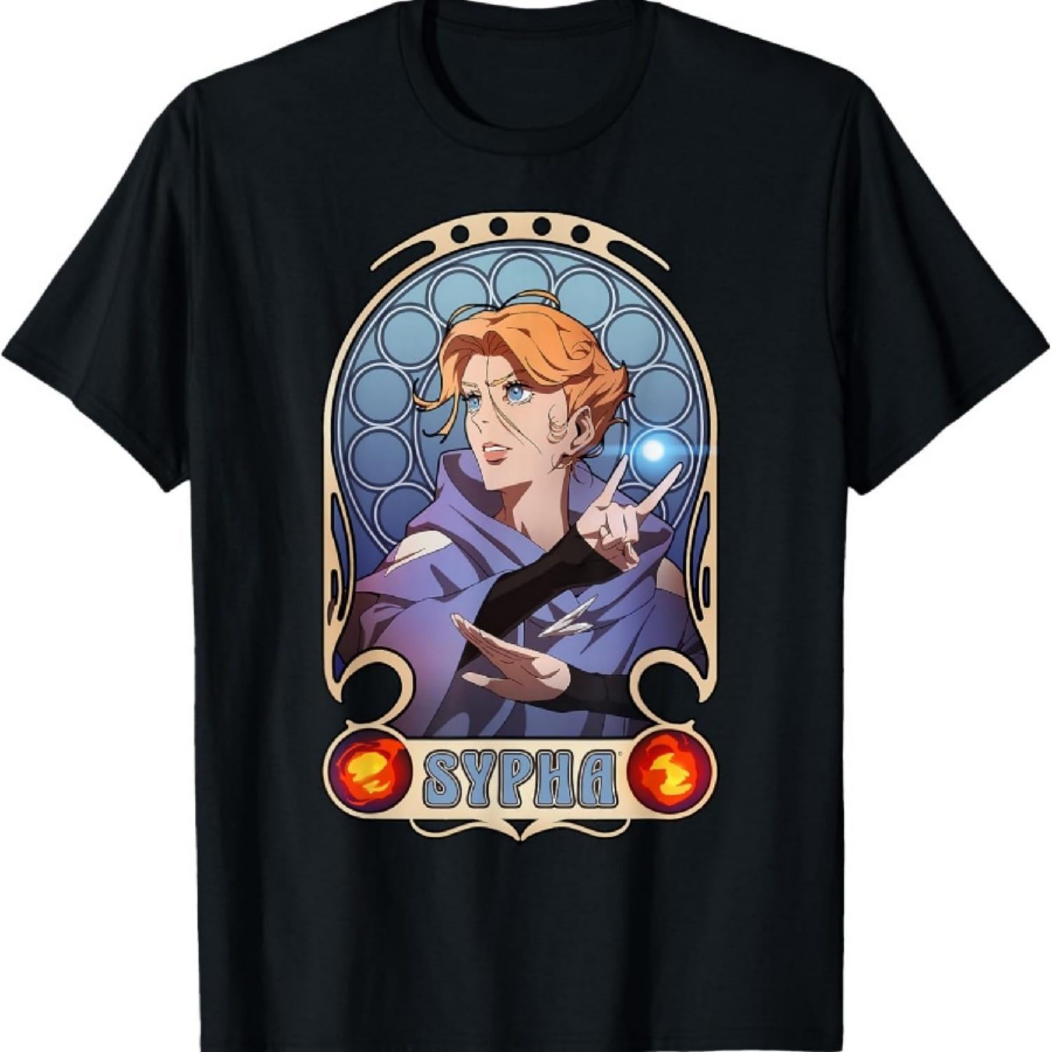 

Футболка с портретом Сифы Бельнадес из Castlevania S