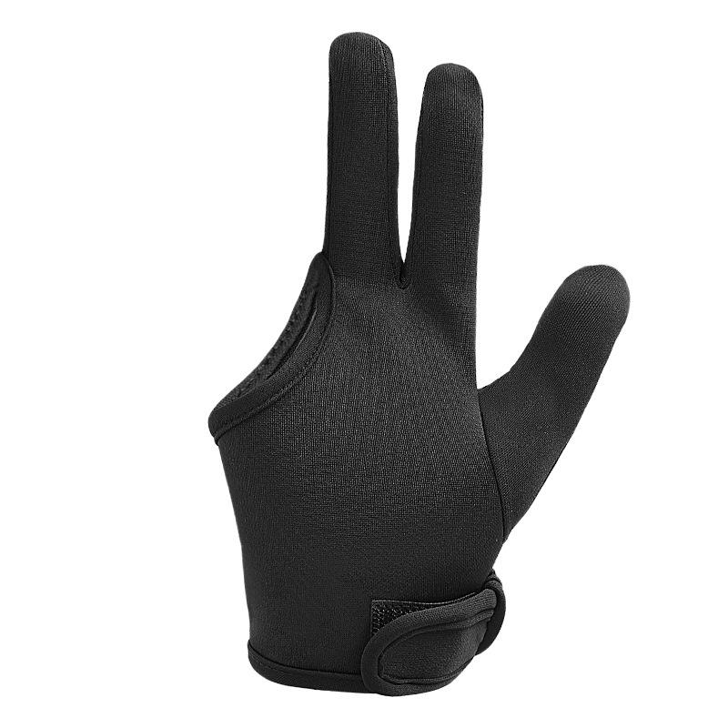Heat-Resistant Three-Finger Hairdressing Gloves for Curling & Straightening