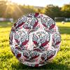 Poland Football Printed Size 5 Soccer Ball Wear Resistant Standard Adult Training Football Fan Gift for Indoor Outdoor Match Sports