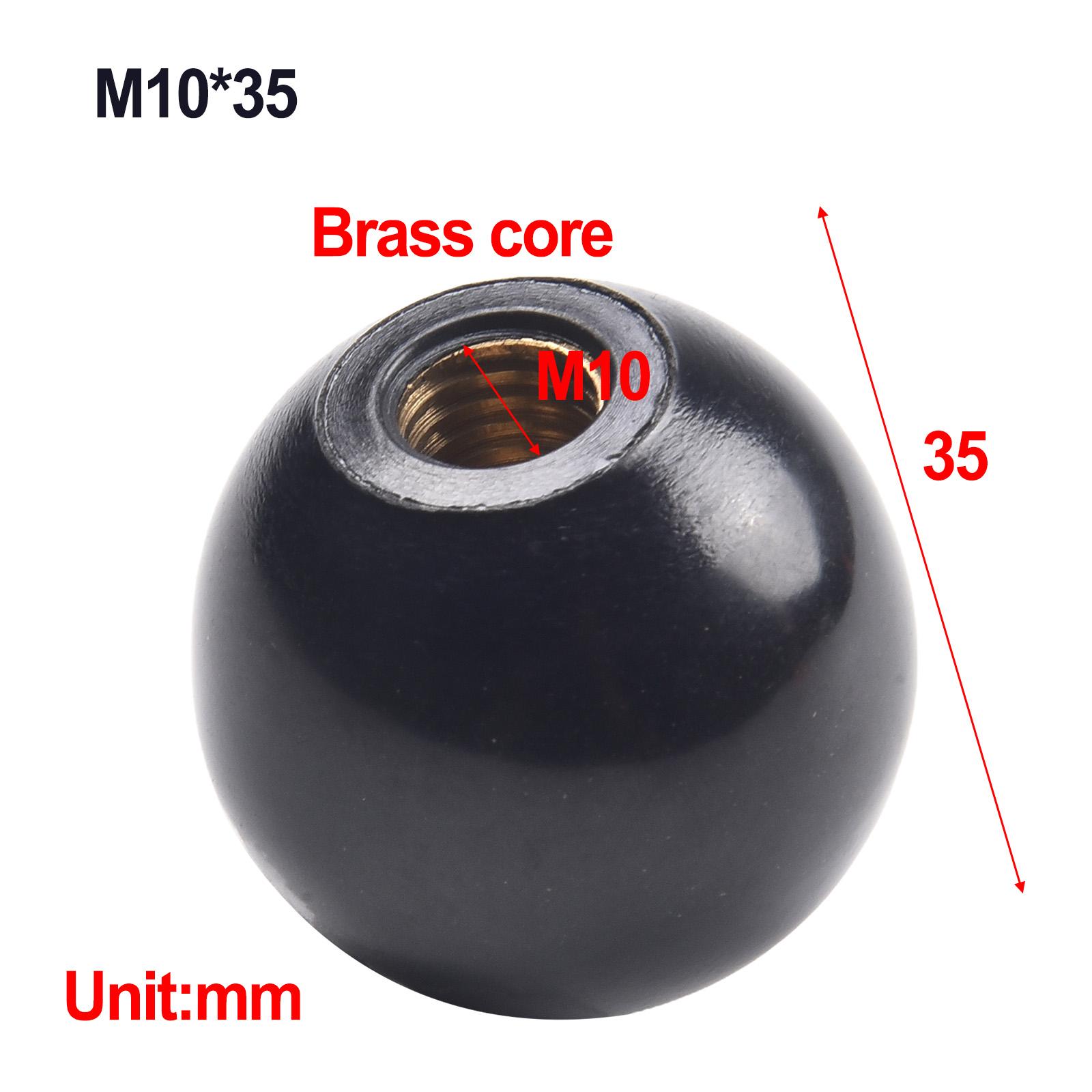 

Аксессуары для ручек Шариковая гайка M4/M5/M6/M8/M10 1 шт. M10-35Black