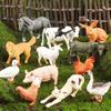 Wild Animal Figurines - Realistic Tiger, Lion, Kangaroo, Hippo, Gorilla, Rhino, Elephant, Croc, Zebra Models