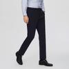 K-Boxing Men's Stretch Business Casual Straight-Leg Trousers