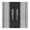 VidaXL Insect Door Curtain 210x100cm 2 Pcs Magnetic Black