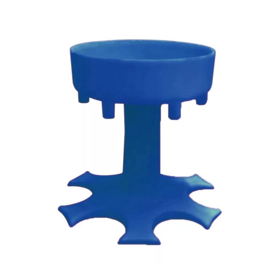 Weinzapfanlage Sammeln Weiß- und Rotwein Sechs-Tassen-Spender Farbige Tasse Trichterförmiger Weinzapfer Saftgetränkespender