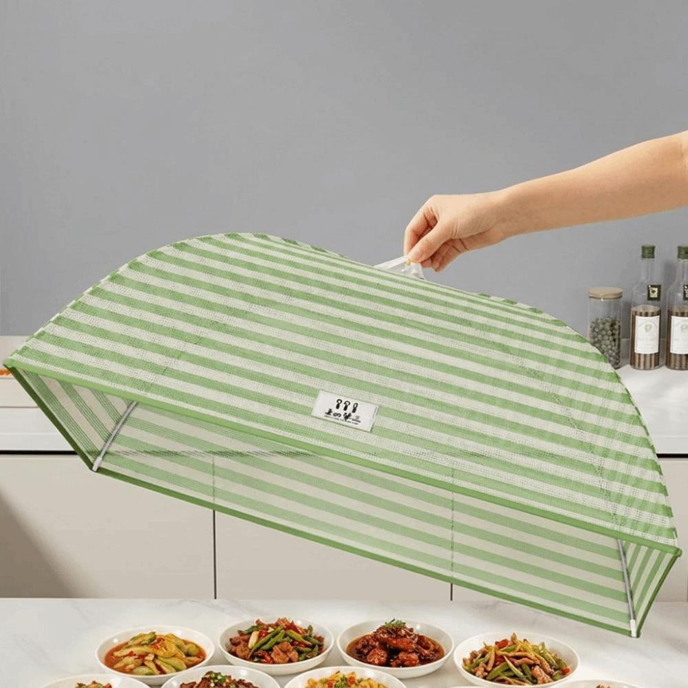 Anti-Mosquito Dish Covers Folding Food Preservation Cover Portable Mesh Food Cover  Kitchen