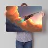 Mass Effect Andromeda D-gedrucktes Textur-Poster Personalisierte Wandkunst Retro-Blechschilder zur Dekoration Raumdekoration Gaming