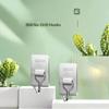Stainless Steel No Drill Adhesive Wall Hooks Waterproof Self Sticky Hanging Hooks for Kitchen Bathroom Office Use