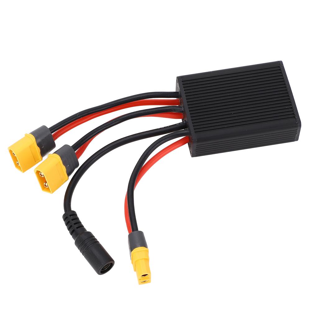 Dual Battery Parallel Module Adapter XT60H Interface 20V‑72V 30A Double Battery Discharge Converter Adapter for