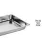 SMILEY Rectangular Stainless Steel Buffet Food Pan