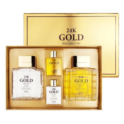 Ange 24K Gold Men's Skincare Set - 2 Full-Size