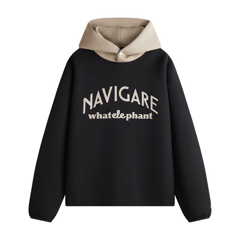 NVG·YOUNG Unisex Letter Hooded Sweatshirt
