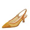 Fabio Rusconi Women Pointy Net Slingback  Rc41fab003or 