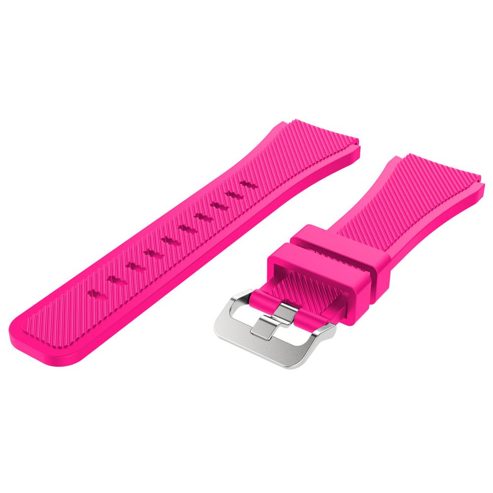 22mm Soft Silicone Sports Watch Strap Wrist Band Replacment for Samsung Gear S3 Frontier/S3 Classic