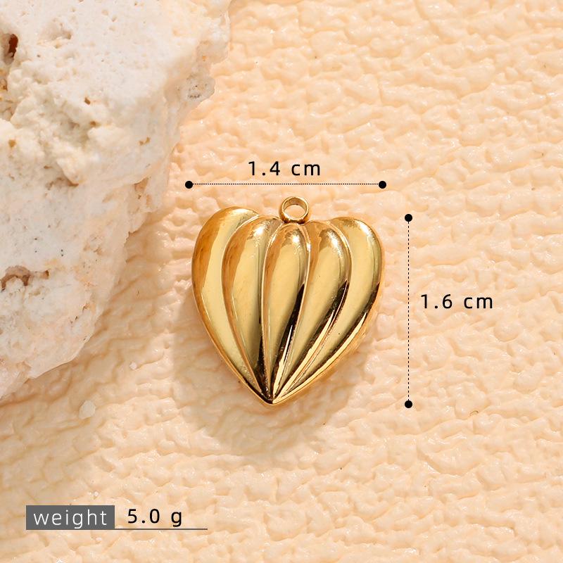 Cross Retro Stainless Steel Heart Pendant Jewelry Collection: Bracelet, Necklace, Earrings, Charms