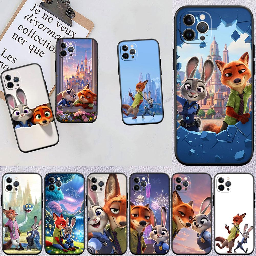 CJ105 Zootopia Disney Phone Case for Motorola Edge 60 60s 70 G86 G56 G54 E14 G04S G45 G54 G64 S30 S50 X30 X40 X50 Ultra Pro