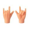 Winzige Fingerhände, Lustige Mini-Handpuppen, Miniatur-Kleine Hände, Realistisches Design Mini-Hand, Katzenspielzeug, Scherzartikel für Party-Gastgeschenke