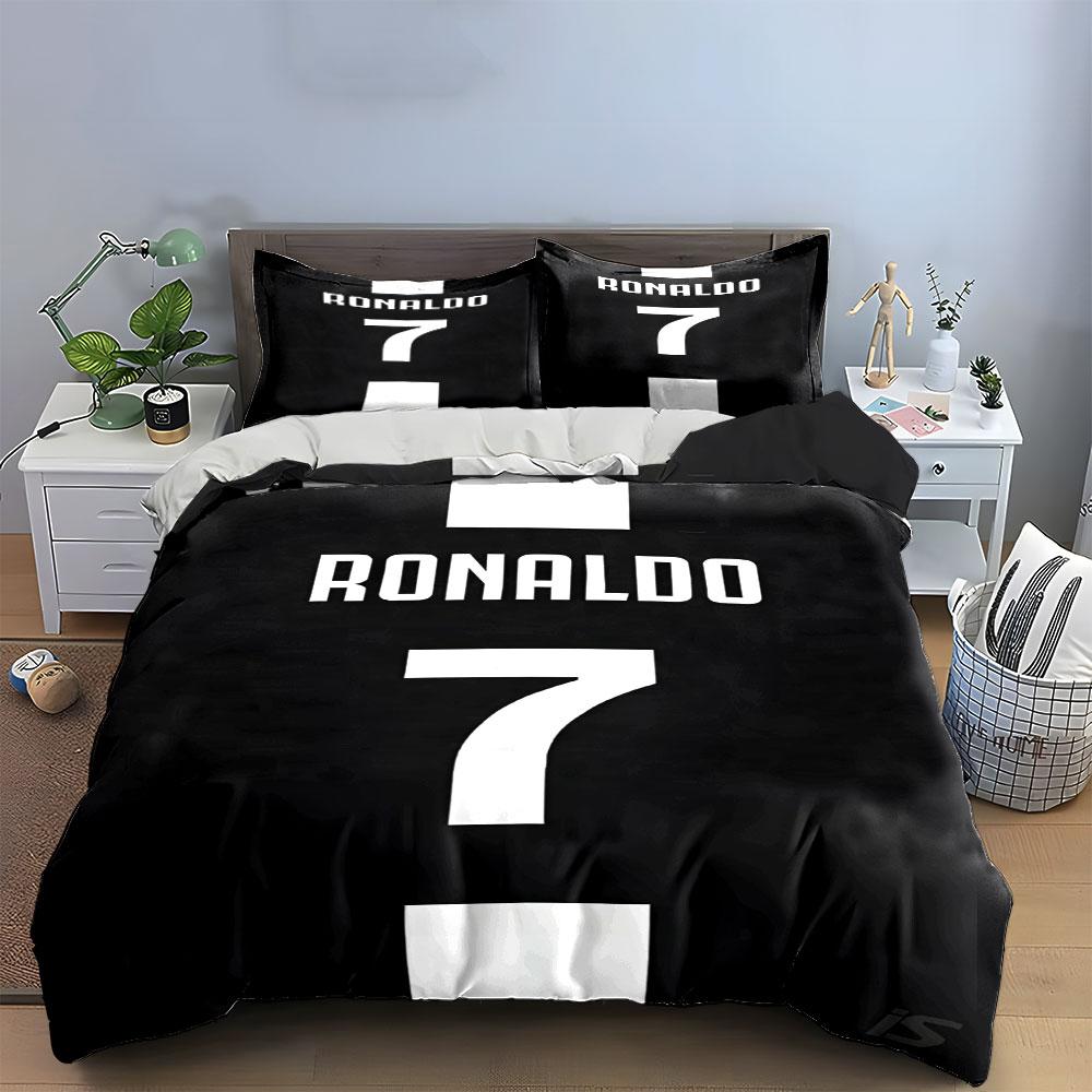 "Ronaldo Name and Number." Bedding Sets Duvet Cover Sets Duvet Covers Pillowcases(1 * Duvet Cover 2 * Pillowcases, Without Duvet Insert)