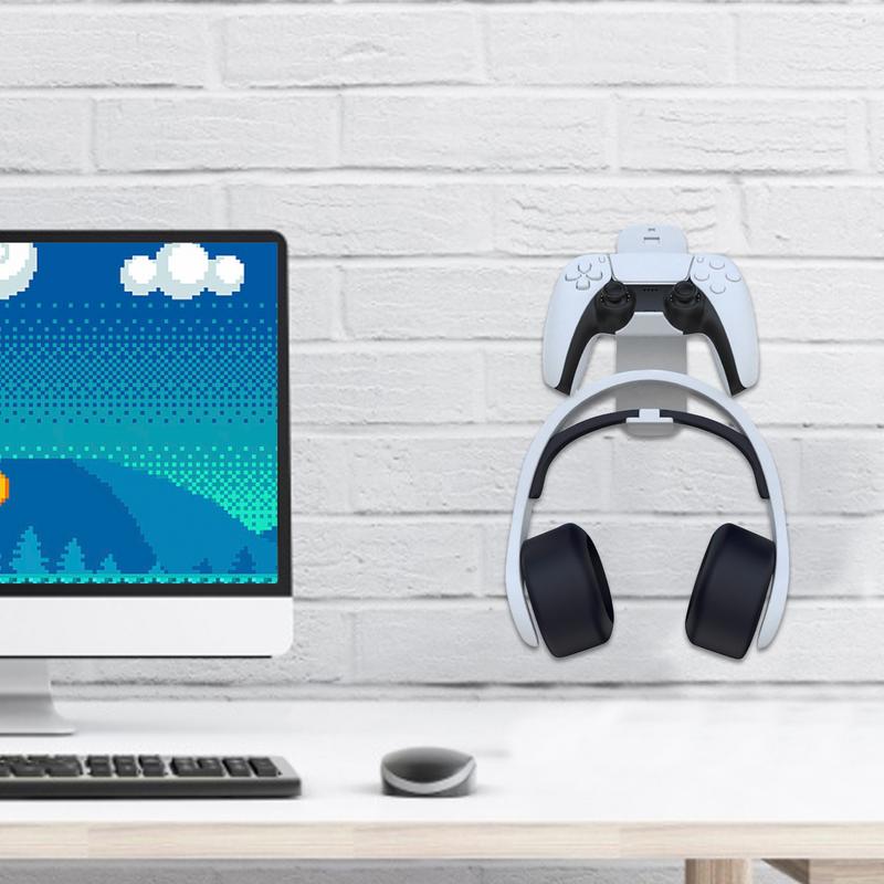 Suporte de Armazenamento para Fones de Ouvido Suporte para Console de Jogos Paraps5 Suporte Universal para Fone de Ouvido Gancho de Parede Acessórios para Jogos de Console