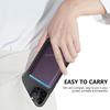 Magnetic Leather Wallet Case for iPhone 15 13 12 14 Pro Max 15pro S23 with Ring Holder Card Slots Electroplate Phone Cover