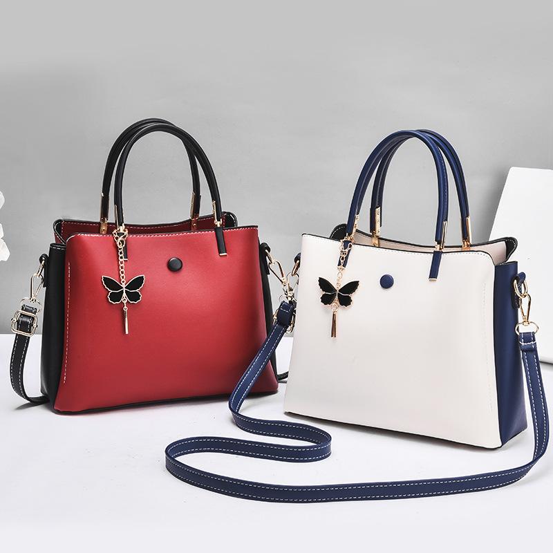 Aliwood Trendy Brand Butterfly Women's Bag Large Capacity Elegant Handbag Panelled Leather Ladies Crossbody Bags Tote Bolsos