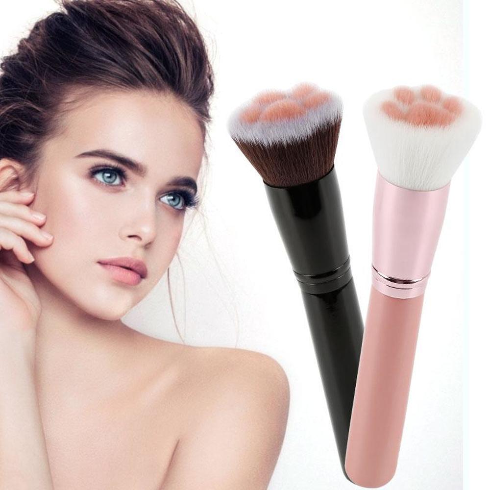 Kvinner Cat Claw Paw Makeup Brushes Søt Foundation Brush Langvarig Concealer Blush Tool