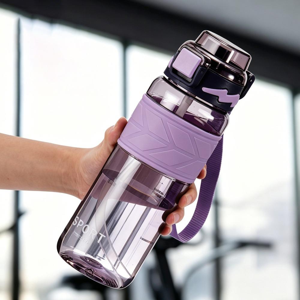 with Straw Student Water Bottle 750/1000ML Outdoor Water Bottle Sport Water Bottle  Outdoor 750 ML