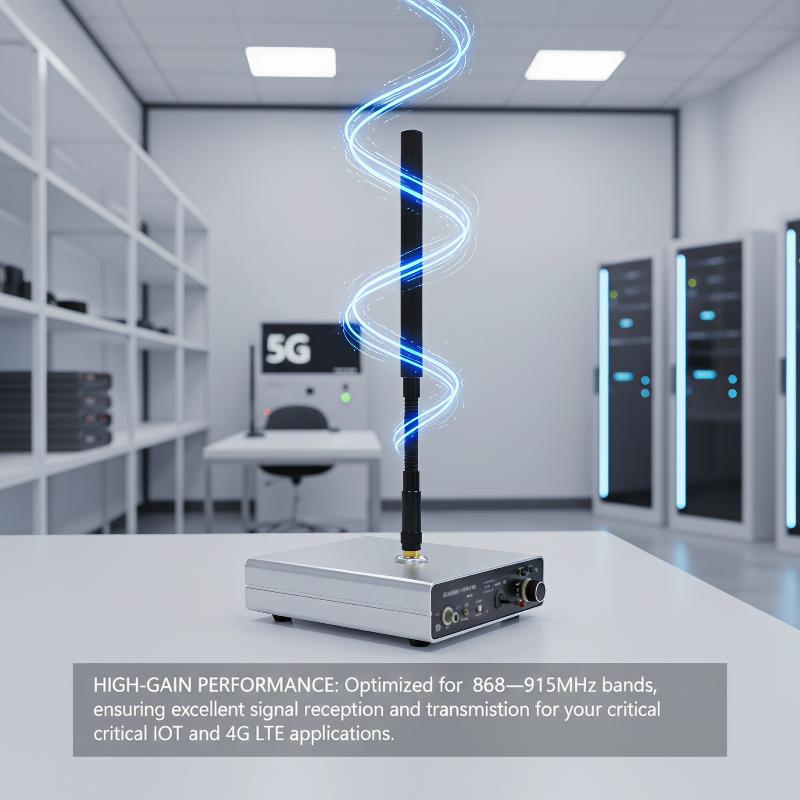 1 Pezzo Antenna Flessibile 868-915Mhz 4G 5G Lte 2.4G 5.8G Uwb Omnidirezionale Router Wifi Antenna Esterna Remota Testa Maschio Sma