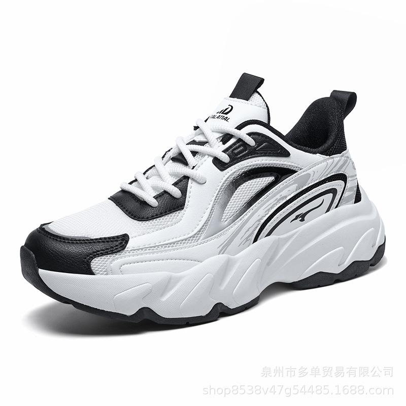 High Quality Low-top Thick-soled Cushioning Sneakers Outdoor Casual Shoes New Comfortable Dad Shoes