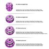 Bike Maintenance Double Bearing Headset Aluminum Alloy Bicycles Headset Replacement Tapered Headset Cycling Accessory