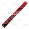 3D V6 4WD Car Trunk Zinc Alloy Adhesive Badge Emblem Rear Body Tailgate Adhesive Badge for Toyota Prado Land Cruiser 4Runner HZ4