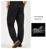 2020 Men's Pure Cotton Straight Leg Casual Pants - Spring/Summer Style, Middle-Aged Plus Size Loose Fit