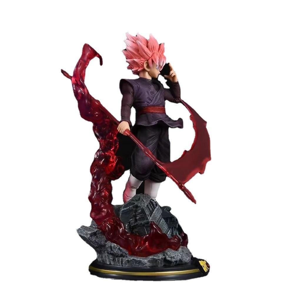 Dragon Ball Gk Super Saiyan Zamasu Pink Goku Scythe Form Pvc Figure Model Collectible