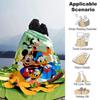 Mickey Friends Adventure Flannel Blanket Super Soft Warm Cozy Blanket For Sofa Bed Office Travel Allseason Home Decor Gift