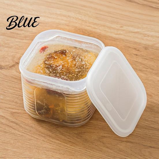 Refrigerator Soup Organizer PP And Box Sealed with Freezer Packaging Lids Food-Grade Odor Resistant Food Storage Box Microwave Safe
