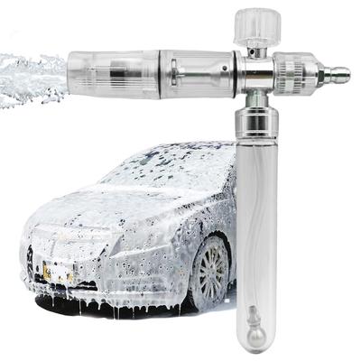35ml Water Foam Pot with 1/4 Inch Quick Connector Pressure Washer Gun Adjustable Car Wash Foam Sprayer for Cleaning Cars SUVs