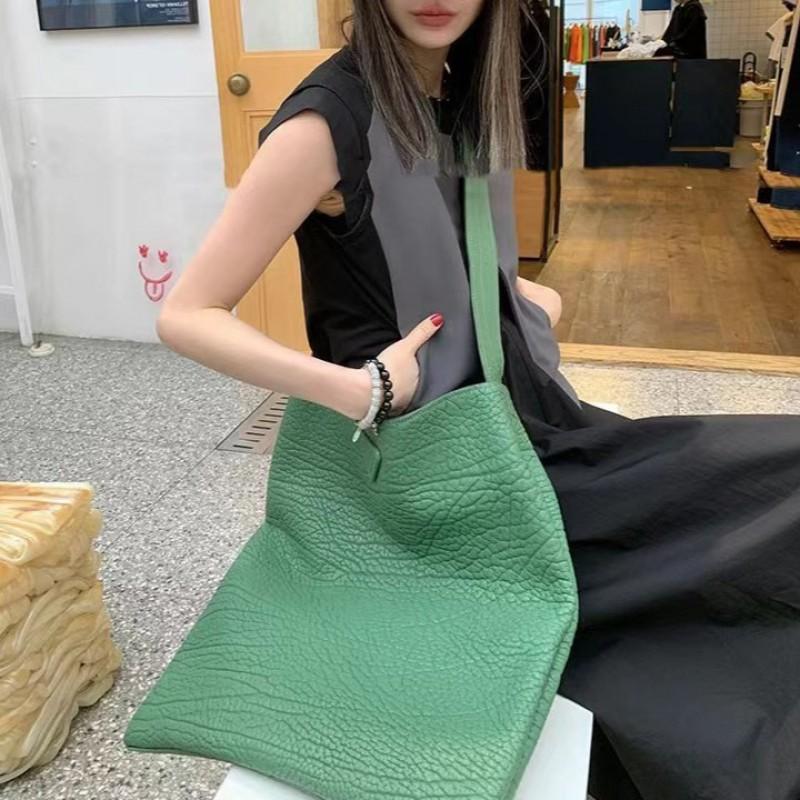 Mona Style Green Tote Bag Large Capacity Casual Shoulder Crossbody Women