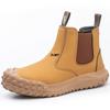 Fashion Waterproof Safety Shoes For Man Puncture Proof Work Safety Boots Men Chelsea Boots Steel Toe Work Shoes Industrial Security Male