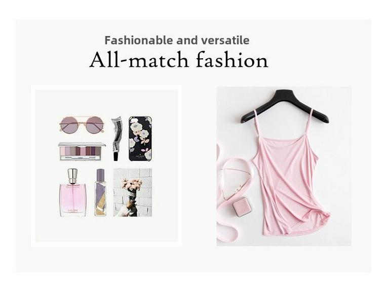 Tangge Sommer-Camisole aus Maulbeerseide – verstellbare Träger und vielseitige Passform