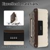 Four Digit Password Lock Safe Box Portable Money Jewelry Privacy Security Storage Box Large Capacity Household Office Organizer