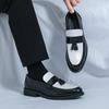 Fashion Men Business Formal Tassel Shoes Men Casual Comfortable Brand Small Leather Shoes Men Fashionable Loafers Sizes 38-46