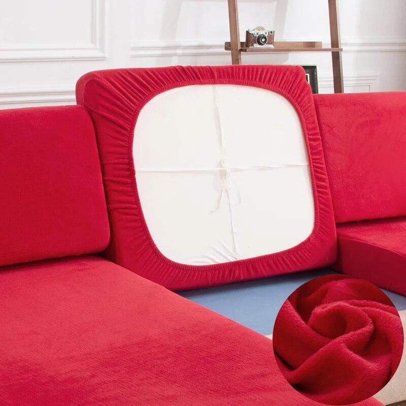 

Плюшевый чехол для диванной подушки для гостиной, чехлы для диванов, чехол для защиты дивана Chaselong normal size-1