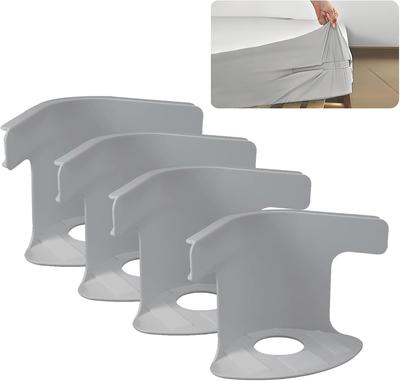 24pcs Bedsheet Corner Anti-shift Tightener Clips Invisible Bed Cover Fixer Multifunctional Quilt Sheet Non-Slip Holder Fastener