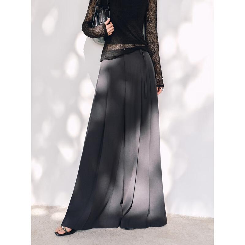 Peacebird Women's High-Waist Wide-Leg Palazzo Pants