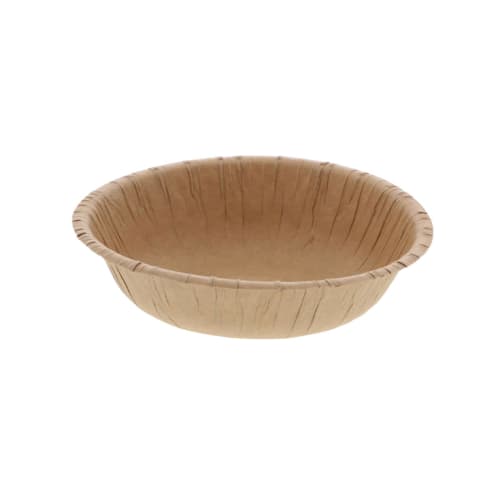 Shimojima HEIKO Disposable Paper Plates/Bowls, Deep, 13cm (280ml Capacity), Kraft Paper, Pack of 20