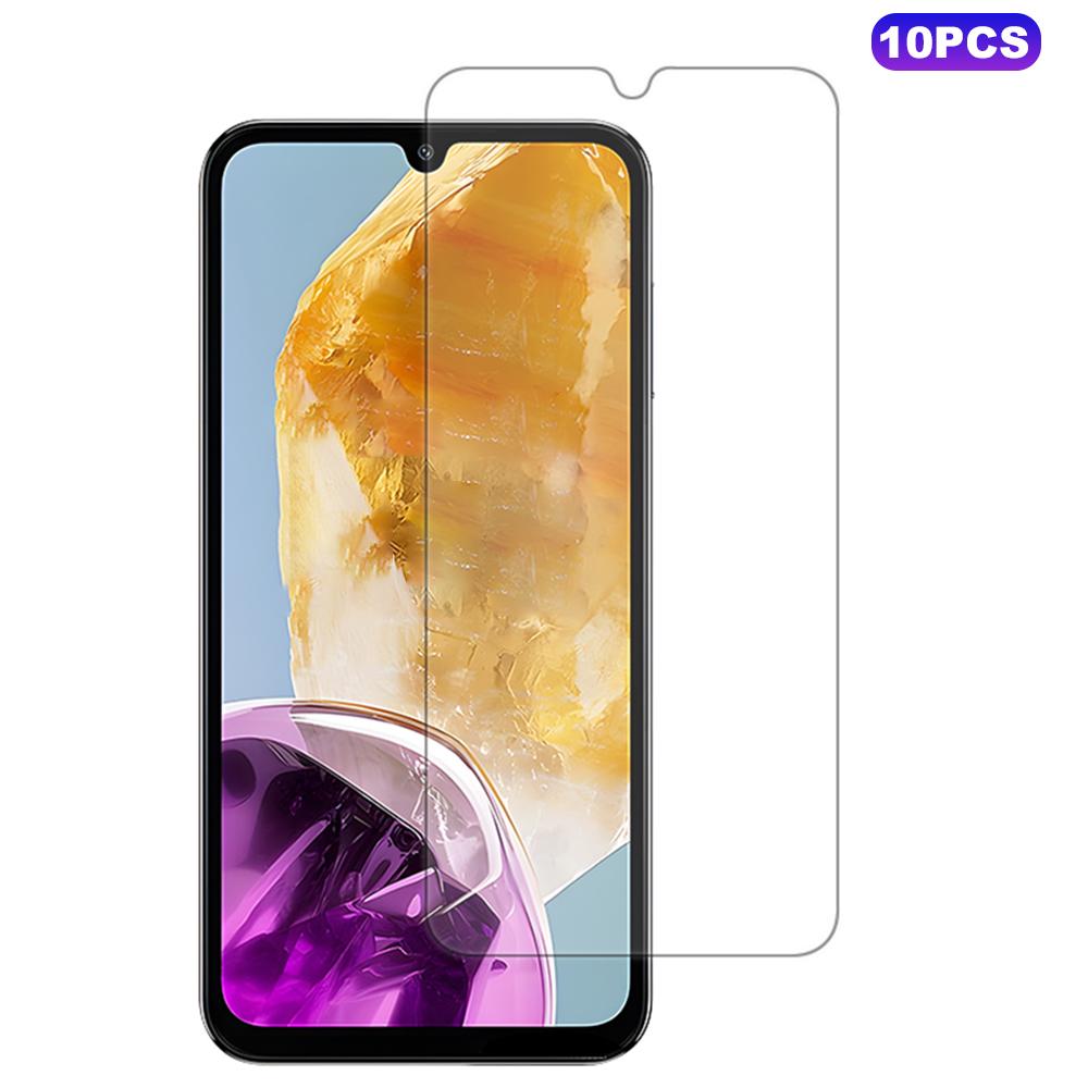 

10Pcs/Pack For Samsung Galaxy M15 5G Screen Protector 9H Hardness 0.33mm 2.5D Type A
