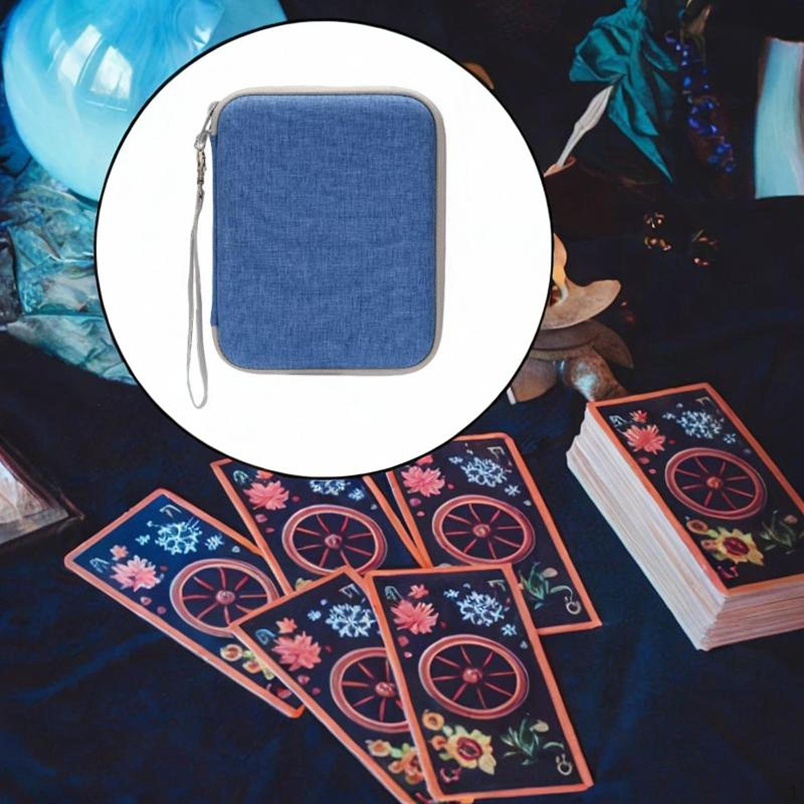 

Коробка для аудиокарт для детского альбома с подсветкой EVA Zipper 80 Многофункциональная синий